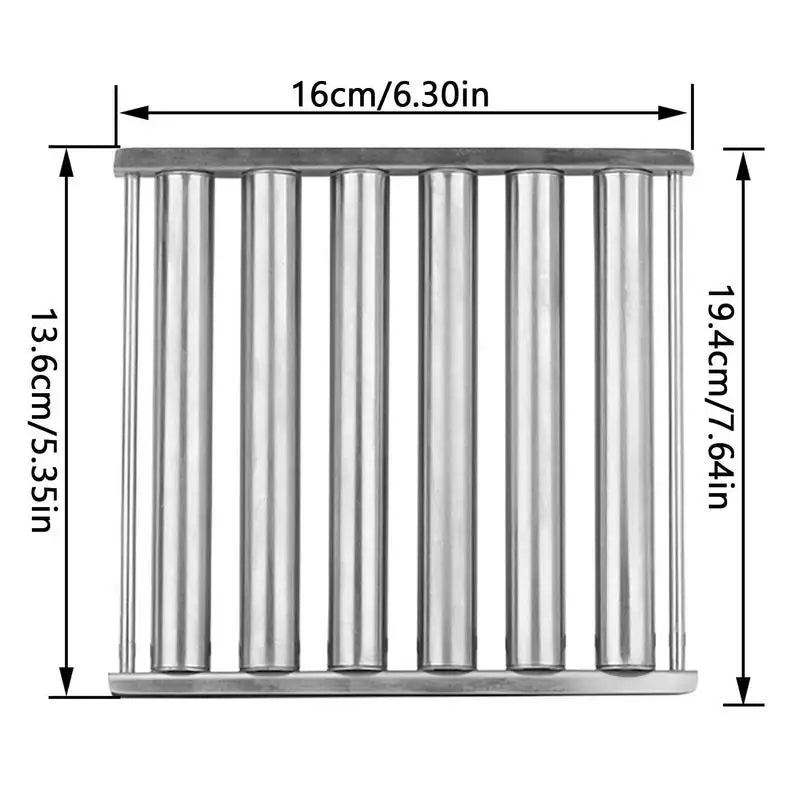 Barbecue Sausage Grilling Rack Roller BBQ Picnic Camping BBQ Hot Dog Grill Pan Home Kitchen Barbecue Grilling Accessories